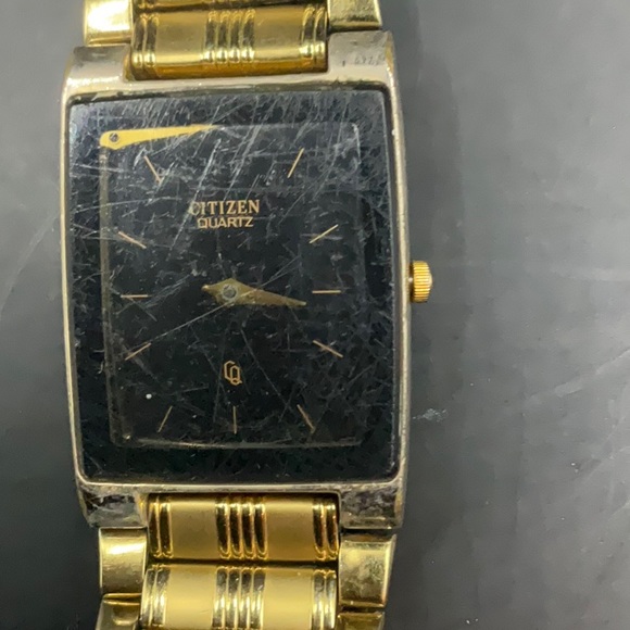 Citizen Tank Style Dress Watch with Black Dial - Picture 2 of 4